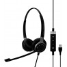 Headphones SENNHEISER Consumer Audio SC 660 USB ML (504553) - Double-Sided Business Headset For Skype with HD Sound, Ultra Noise-Cancelling Microphon