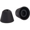 Headphones SENNHEISER SHHCSET840TIPS Black Silicone Replacement Eartips, 5 Pairs
