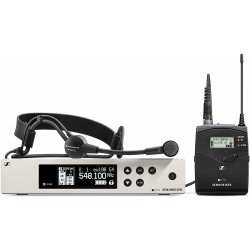 Headphones SENNHEISER Pro Audio EW 100-ME3 Wireless Cardioid Headset Microphone System-A Band (516-558Mhz), 100 G4-ME3-A