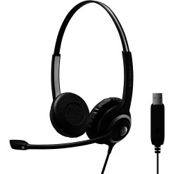 Headphones SENNHEISER Enterprise Solution SC260 USB Circle Series Profession Headset Black