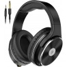 Headphones DC OneOdio Wired Headphones - Over Ear with Noise Isolation Dual Jack Professional Studio Monitor & Mixing Recording for Guitar Amp Drum Key