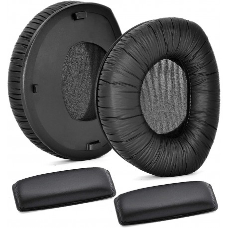 Headphones SENNHEISER RS160 RS170 Ear Pads - defean Replacement Cushion Earpads and Headband Compatible with HDR160 HDR170 Headphones Repair Parts Suit