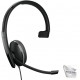 Headphones SENNHEISER GTW EPOS/Sennheiser 135T Mono Headset, Teams Certified, UC, Connects to Deskphone, PC/Mac, Softphones via USB - Works with Zoom,