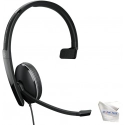 Headphones SENNHEISER GTW EPOS/Sennheiser 135T Mono Headset, Teams Certified, UC, Connects to Deskphone, PC/Mac, Softphones via USB - Works with Zoom,