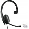 Headphones SENNHEISER GTW EPOS/Sennheiser 135T Mono Headset, Teams Certified, UC, Connects to Deskphone, PC/Mac, Softphones via USB - Works with Zoom,