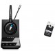 Headphones SENNHEISER Global Teck Bundle for SDW 5015 Wireless Computer Headset - Microsoft Skype Lync Certified Cordless Compatible with Windows PC
