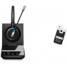Headphones SENNHEISER Global Teck Bundle for SDW 5015 Wireless Computer Headset - Microsoft Skype Lync Certified Cordless Compatible with Windows PC