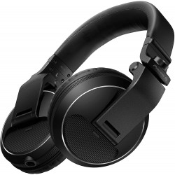Headphones Pioneer Pro DJ, Black, (HDJ-X5-K Professional DJ Headphone)