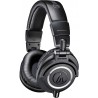 Headphones Audio-Technica ATH-M50X Professional Studio Monitor Headphones, Black, Grade, Critically Acclaimed, with Detachable Cable