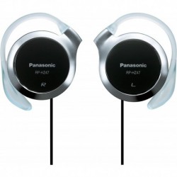 Headphones PANASONIC clip headphone black RP-HZ47-K