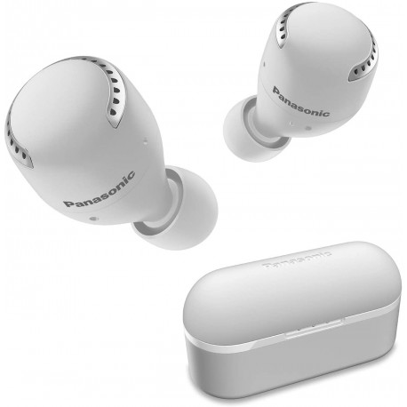 Headphones PANASONIC Noise Cancelling Wireless Earbuds, True Earbud & In-Ear Headphones with Charging Case, IPX4 Water Resistant and Compatible Alexa –