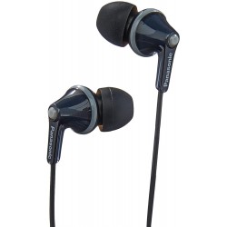 Headphones PANASONIC Wired Earphones 3.5 mm Jack Black (RP-HJE125E-K)
