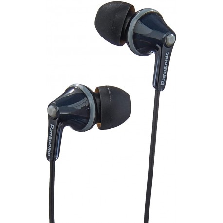 Headphones PANASONIC Wired Earphones 3.5 mm Jack Black (RP-HJE125E-K)