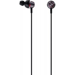Headphones PANASONIC drops360°LUXE Premium In-Ear Stereo Headphones RP-HJX20-K (Black and Silver) Powerful Bass, with Travel Case