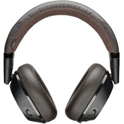 Headphones Plantronics Poly (Plantronics + Polycom) BackBeat PRO 2 Headphones - Wireless Noise Cancelling Black Tan, and Tan