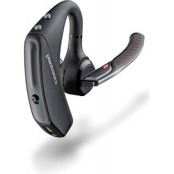 Headphones Plantronics - Voyager 5200 (Poly) Bluetooth Over-the-Ear (Monaural) Headset Compatible to connect Cell Phones Noise Canceling