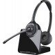Headphones Plantronics PL-CS520 Binaural Wireless Headset System, Black/Silver