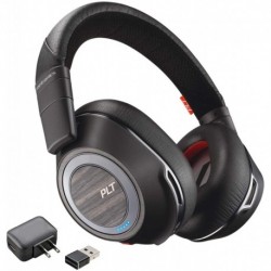 Audifonos Plantronics GTW Bundle of Voyager 8200-UC Stereo Bluetooth Headphones, Compatible with Teams, Zoom, Meet, Pandora and More, Use PC, Mobile,