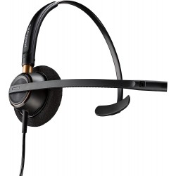 Headphones Plantronics 89433-01 Wired Headset, Black