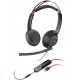 Headphones Plantronics Blackwire 5220 USB-C Headset, On-Ear Mono Wired