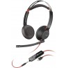 Headphones Plantronics Blackwire 5220 USB-C Headset, On-Ear Mono Wired