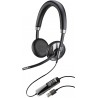 Headphones Plantronics 202581-01 Wired Headset, Silver/Black