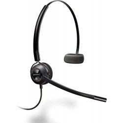 Headphones Plantronics - EncorePro HW540 Convertible Headet Wired (3 wearing styles) Headset with Boom Mic Connect to your PC and/or Deskphone