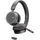 Headphones Plantronics - Voyager 4220 UC USB-C (Poly) Bluetooth Dual-Ear (Stereo) Headset Connect to PC, Mac, & Desk Phone Noise Canceling Works with T