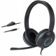 Headphones Cyber Acoustics Stereo PC Headset, 3.5mm Connection, in-line Control for Volume, Noise Cancelling Mic & Adjustable Boom PC, Mac Tablets, Per