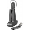 Headphones Plantronics Poly (Plantronics + Polycom) Savi 440 Wireless DECT Headset (Poly) - Convertible (3 wearing styles) Compatible to connect your P