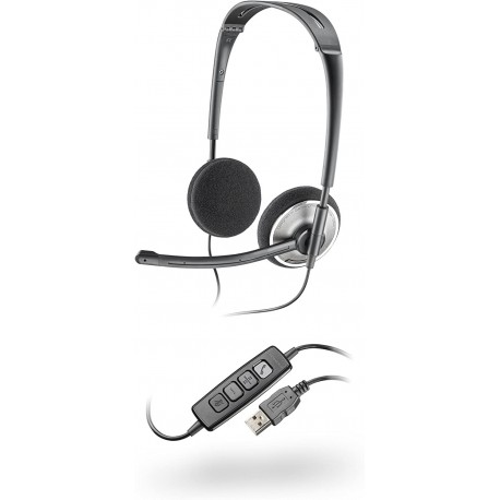 Headphones Plantronics PLNAUDIO478 Stereo USB Headset fOR PC