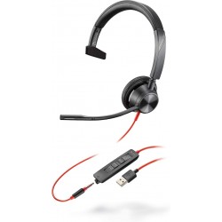 Headphones Plantronics Blackwire 3315 USB-A Headset - Mono USB Type A