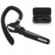 Headphones Bluetooth Headset, Wireless Earpiece V5.0 8-10 Hours Talktime Stereo Noise Cancelling Mic, Compatible for iPhone Android Cell Phones Driving