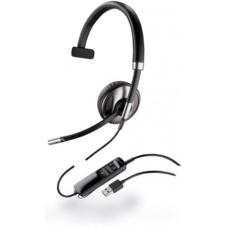 Headphones Plantronics Blackwire C710-M Wired Headset - Retail Packaging Black
