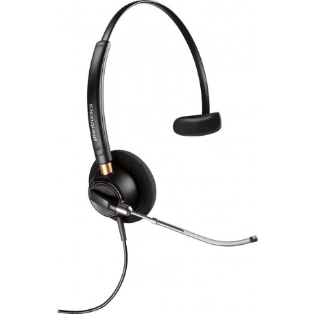 Headphones Plantronics 89435-01 Wired Headset, Black