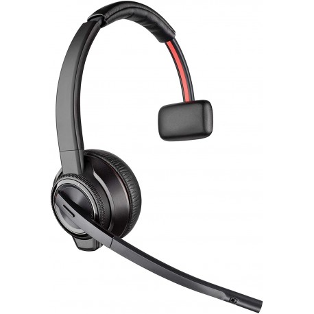 Headphones Plantronics - Savi 8210 Office Wireless DECT Headset (Poly) Single Ear (Mono) Compatible to connect PC/Mac or Cell Phone via Bluetooth Works