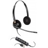 Headphones Plantronics Corded Headset with USB Connection, Black