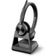 Headphones Poly Savi 7320 Ultra-Secure Wireless DECT Headset System