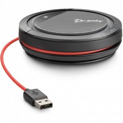 Headphones Plantronics Poly - Calisto 3200 Wired Speakerphone (Plantronics) Personal Portable for Conference Calls- USB-A Compatible Connect to your PC