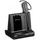Headphones Plantronics - Savi 8240 Office-Wireless DECT Single In-Ear(Mono) Headset-Convertible (3 wearing styles)-Noise Cancelling Mic-Connects to Des