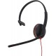 Headphones Plantronics Blackwire C3215 Headset - Mono Black USB Type A, Mini-Phone Wired 20 Hz kHz Over-The-Head Monaural Supra-aural Noise Cancelling