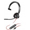 Headphones Plantronics - Blackwire 3310 Wired, Single Ear (Mono) Headset with Boom Mic USB-A to connect your PC and/or Mac Works Teams (Certified), Zoo