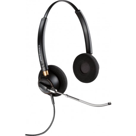 Headphones Plantronics 89436-01 Wired Headset, Black