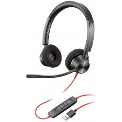 Headphones Plantronics BLACKWIRE 3320, BW3320-M USB-A