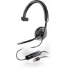 Headphones Plantronics 88860-01 Wired Headset, Black