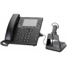 Headphones Plantronics - Voyager 4245 Office (Poly) Bluetooth Convertible Headset with 3 Wearing Styles Connect to PC/Mac, Mobile & Desk Phone Works Te