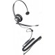 Headphones Plantronics Cisco Compatible HW710 Direct Connect Bundle Includes Headset and Telephone Interface Cable - 7940, 7960, 7965 6921, 6941, 694