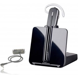 Headphones Plantronics NEC Phone Compatible CS540 Wireless Headset Bundle Phones : DSX 34 Button Series 2 or Higher Full-Duplex Backlit Super Display
