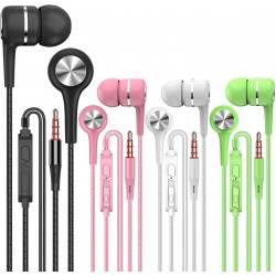 Audifonos Samsung A12 Headphones Earphones Earbuds Earphones, Noise Islating, High Definition, Fits All 3.5mm InterfaceStereo for Samsung, iPhone,iPad