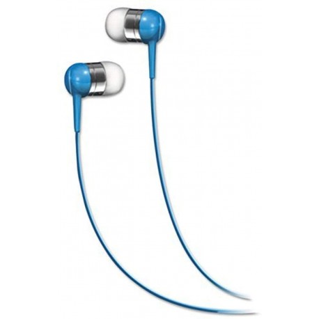 Headphones Maxell 190282 Stereo Earbud (No Mic) - Blue